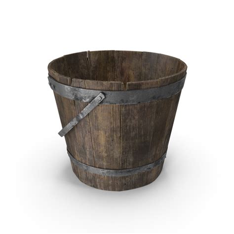 Wooden Bucket PNG Images & PSDs for Download | PixelSquid - S113412818