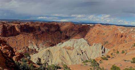 Hike to Upheaval Dome Overlook , Moab, Utah