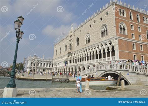 The Doge Palace in Venice editorial image. Image of italy - 50098765