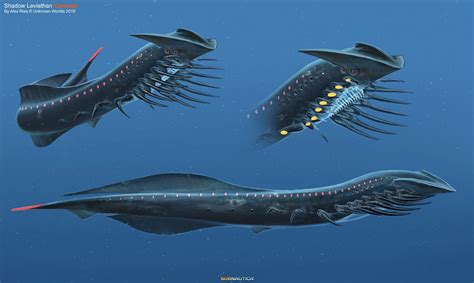 Alex ries alex leviathan | Subnautica concept art, Subnautica creatures, Creature concept art