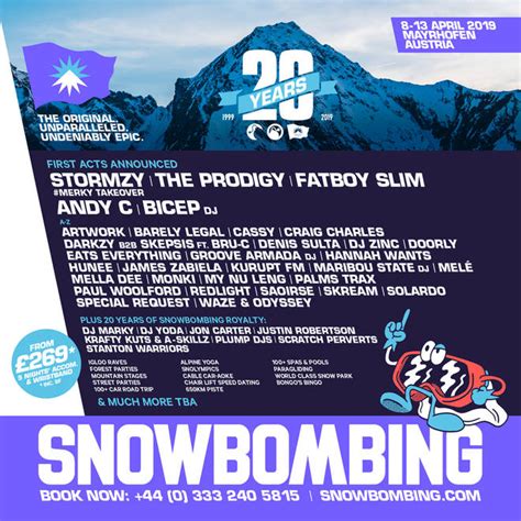 Stormzy & More Lead The Line Up For Snowbombing 2019! - Capital