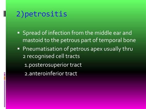 Complications of suppurative otitis media | PPT