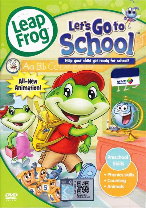 Leap Frog Let's go to School (dvd) (2011) Children English (English Sub)