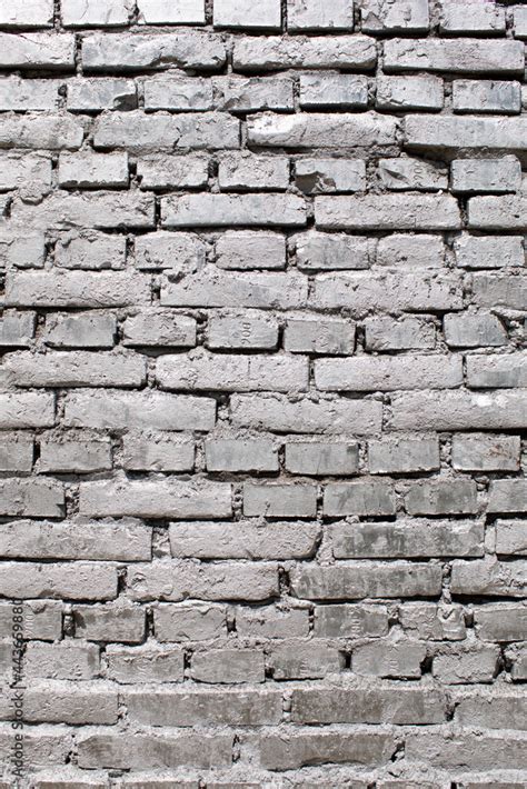 silver painted brick wall background Stock Photo | Adobe Stock