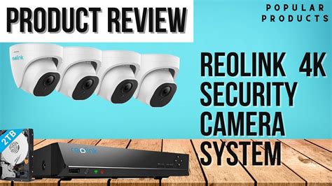 Reolink 4k Security Camera System Review - Reolink POE NVR Security System - YouTube