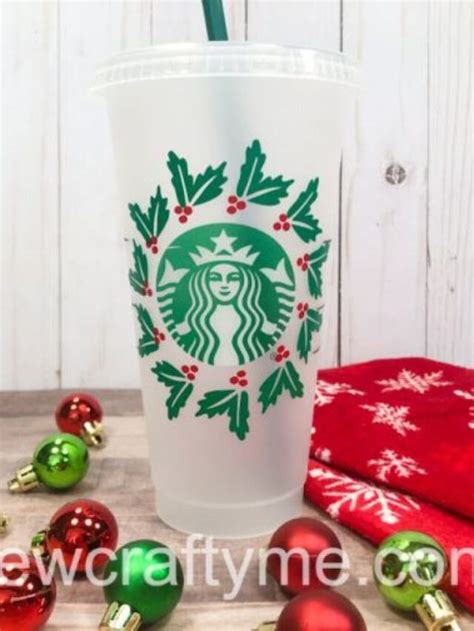 DIY Starbucks Christmas Cup Guide - Sew Crafty Me