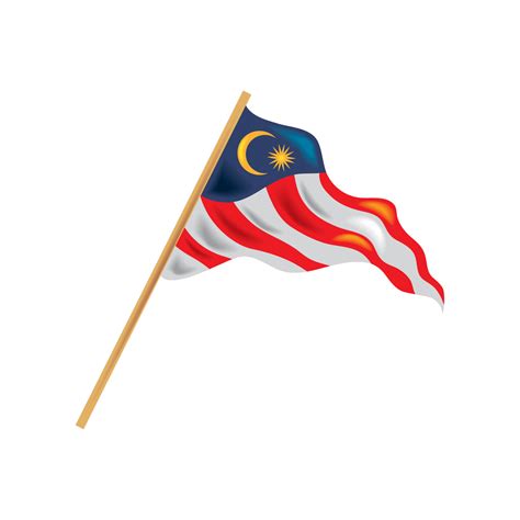 malaysia flag symbol 10316442 Vector Art at Vecteezy