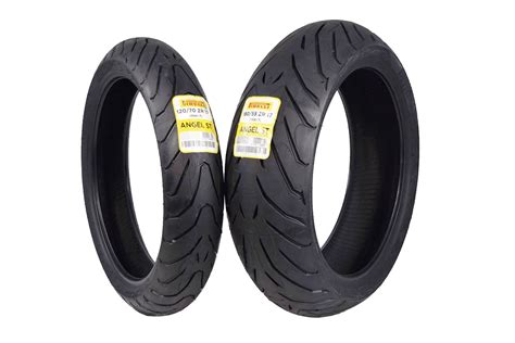 Pirelli Angel ST Front & Rear Tire set 120/70-17 180/55-17 Motorcycle ...