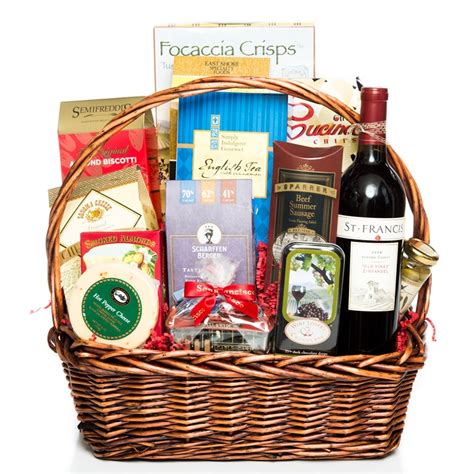 Wine and Chocolate Gift Basket