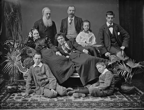 Irish family. c. 1890 Source: National Library... - The past is a ...