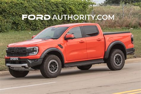 2023 Ford Ranger Raptor – Validation Prototype – European Market Model – Code Orange – August ...