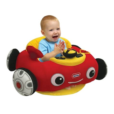 Little Tikes Cozy Coupe Infant Soft Plush Car Floor Chair - Walmart.com ...