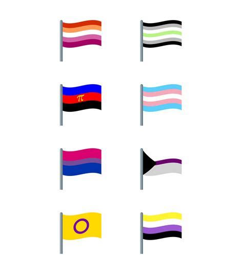 World’s First LGBT+ Emoji Flags for #Pridemonth