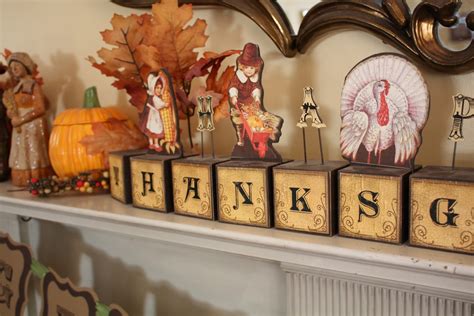 At Second Street: Thanksgiving mantel and other decor