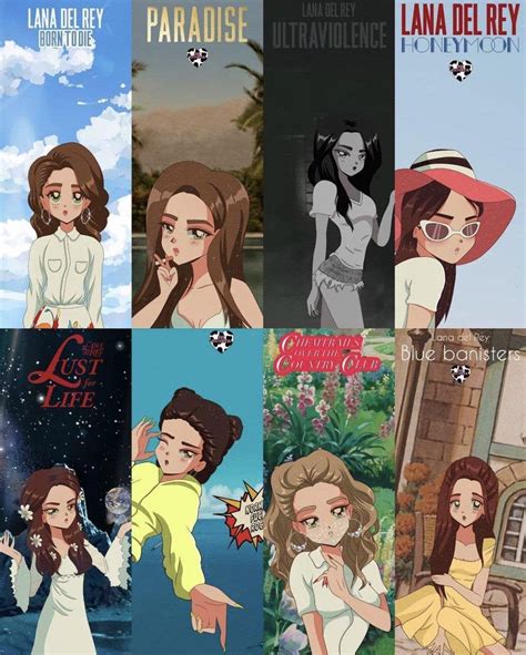 Lana Del Rey Era’s as Anime : r/lanadelrey