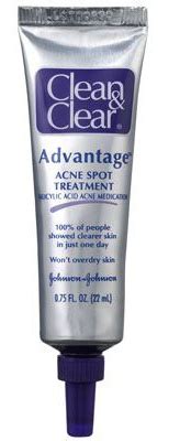 Clean & Clear Advantage Spot Treatment Gel ingredients (Explained)