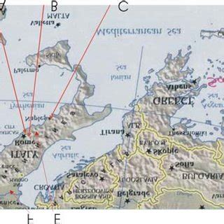 Location map for the Greek and Roman tunnels discussed in the text and ...