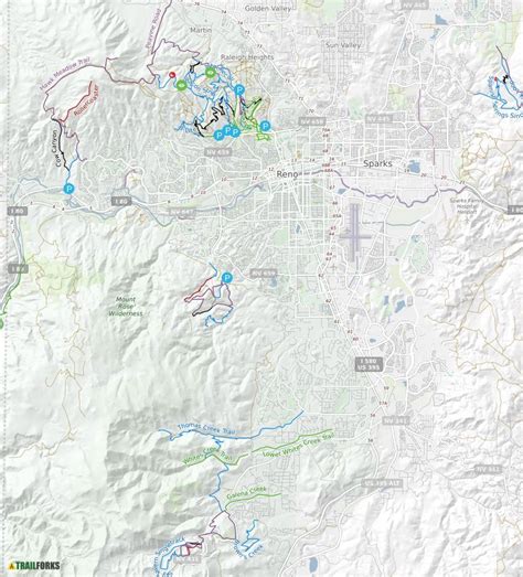 Reno, Nevada Mountain Biking Trails | Trailforks