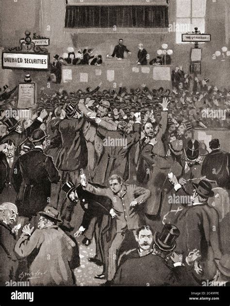 Panic in the New York Stock Exchange in May 1893. An economic ...