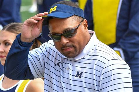 Michigan Coach Mike Hart Carted Off After Collapsing on Sideline