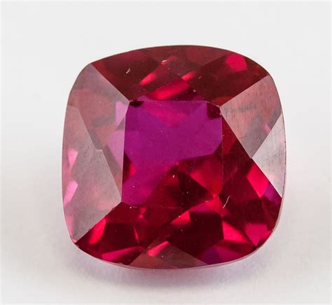 10.12 ct Cushion Cut Red Ruby Gemstone