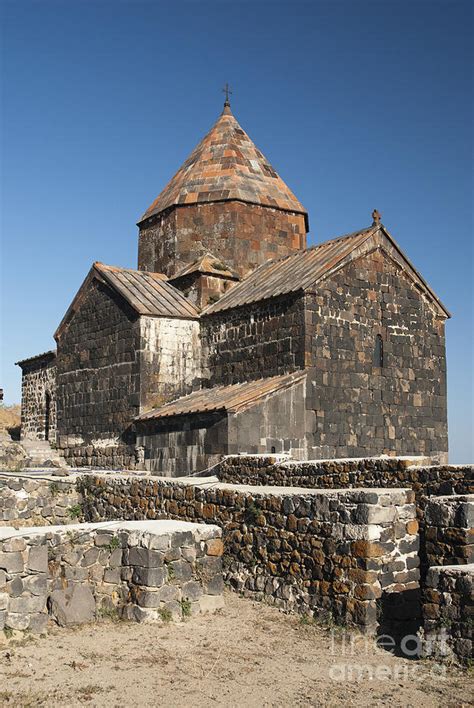 Ancient Armenian Church On Lake Sevan Armenia Photograph by JM Travel Photography