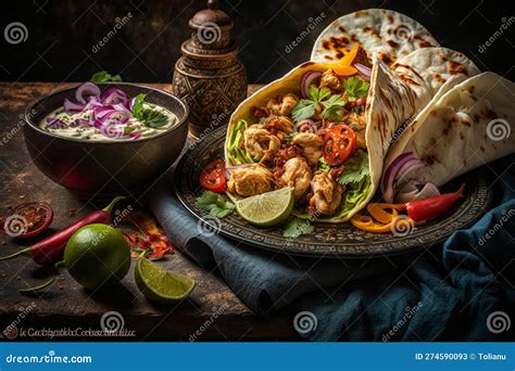 L Food StylingCapturing the Divine: Award-Winning Chicken Shawarma Food Photography Stock ...