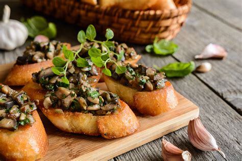 RECIPE: Mushroom Bruschetta | CulinArt Group