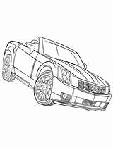 Cadillac Coloring Pages sketch template