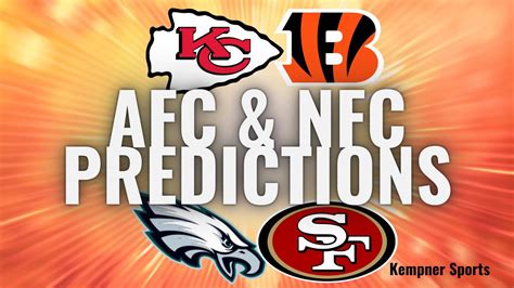 NFC & AFC Championship Predictions - YouTube