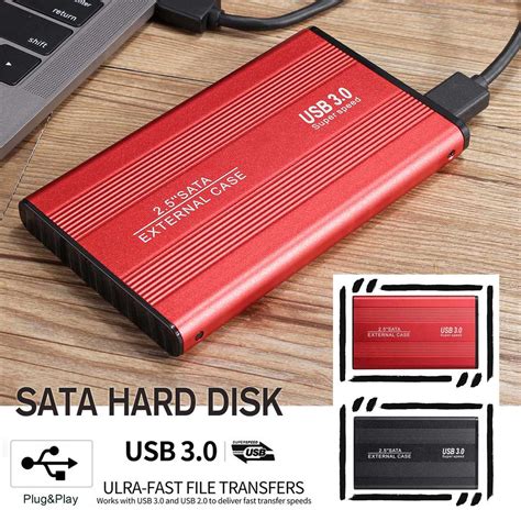 500G/1TB/2TB Protable 2.5inch External Hard Drive USB3.0 HD Mobile Hard ...