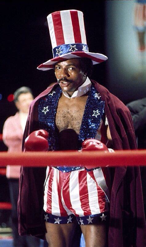 Apollo Creed, Rocky IV. | Apollo creed, Creed movie, Carl weathers