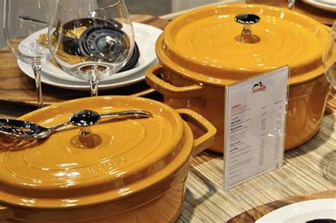 Staub’s Newest Color: Saffron | Staub dutch oven, Enamel dutch oven, Staub