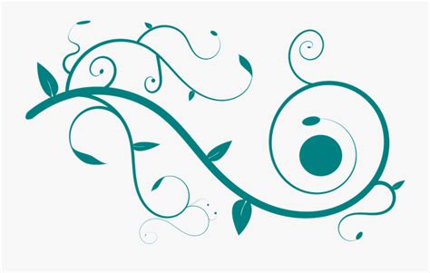 Decorative Curve Line Designs Png , Free Transparent Clipart - ClipartKey