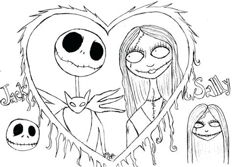 Jack Skeleton Coloring Pages at GetColorings.com | Free printable ...