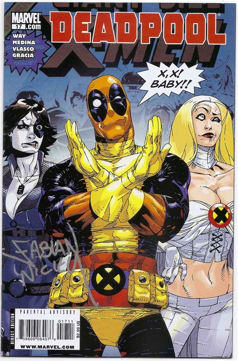 Deadpool (Vol. 2) # 17 X-Men Trainee SIGNED Fabian Nicieza - Brooklyn ...