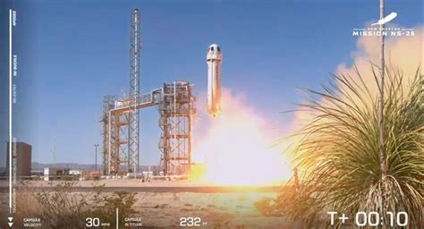 Blue Origin successfully launches its first crewed mission since 2022 ...