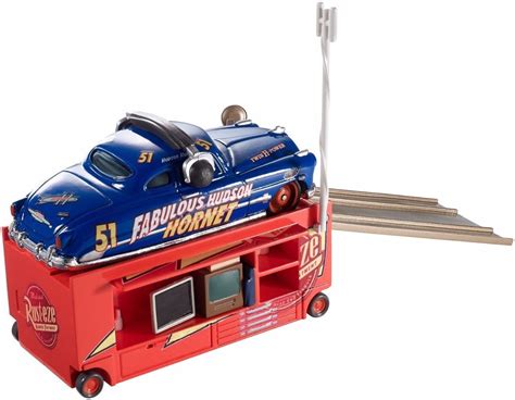 Fabulous Hudson Hornet Doc Hudson With Stand Disney Cars - R$ 89,99 em ...