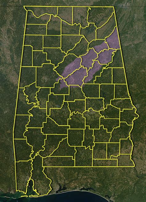 Alabama Geology - Discovering Alabama