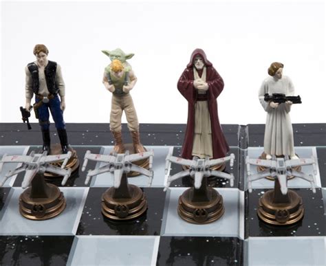 Star wars chess set, Chess game, Chess