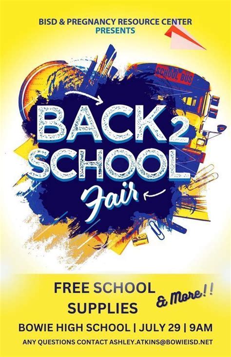 Back to School Fair | Bowie Intermediate School