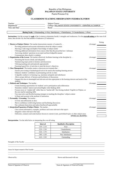 Faculty - course work - Republic of the Philippines PALAWAN STATE UNIVERSITY Puerto Princesa ...