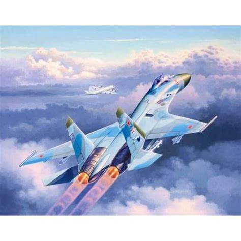 Small Classic Revell Sukhoi Su-27 Flanker Model Kit - Aircraftmodelkitss.com