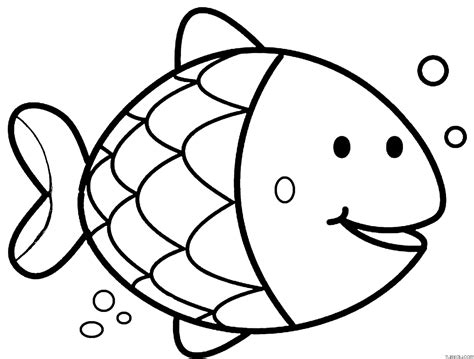 Fish Coloring Pages for Kids » Turkau