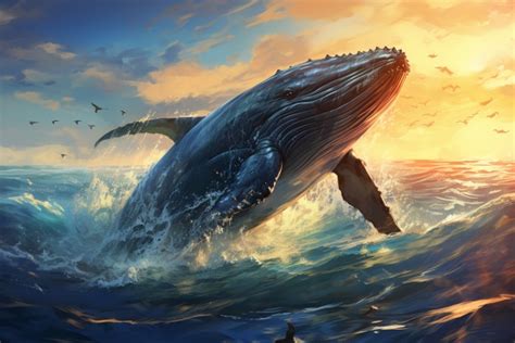 Blue Whale Breaching Free Stock Photo - Public Domain Pictures