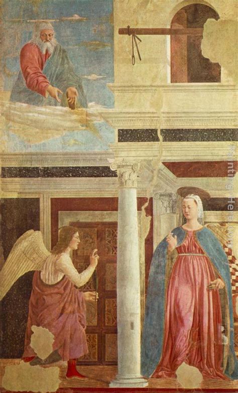 Piero della Francesca Annunciation Painting | Best Annunciation ...