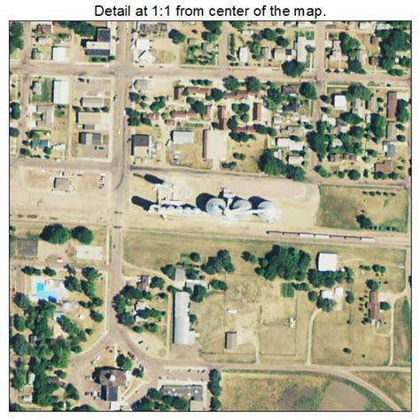 Aerial Photography Map of Parker, SD South Dakota