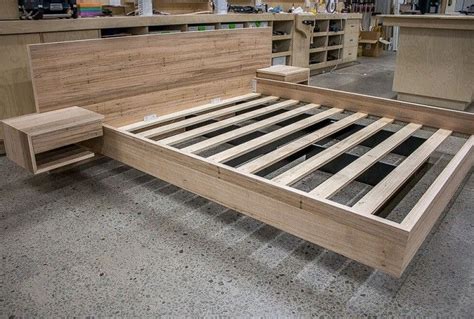 DIY Floating Bed Frame with LED Lighting Plans Ideas | Home Interiors ...