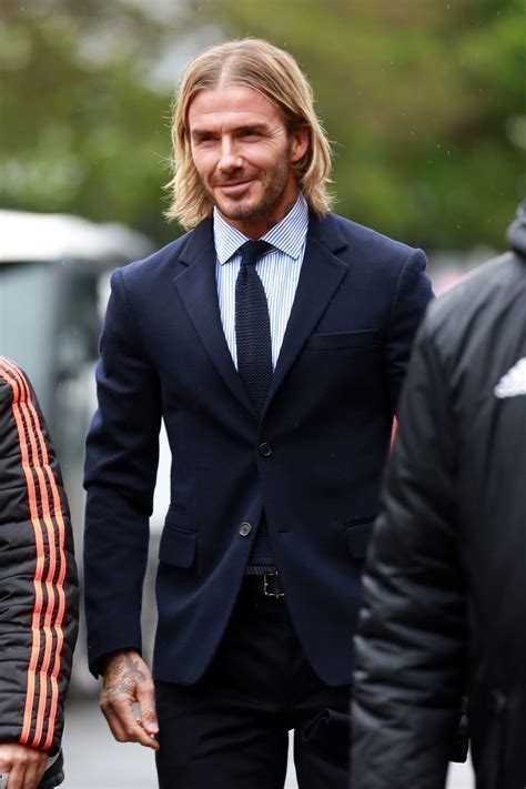 David Beckham's Blonde Bob Is Cool Dad Hair at Its Best | Vogue