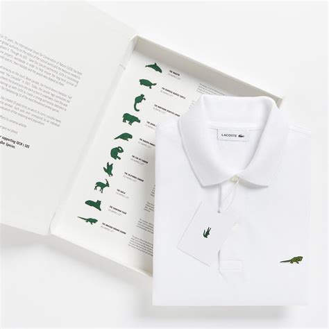 Lacoste Replaces The Iconic Crocodile Logo To Raise Awareness About The Endangered Species ...